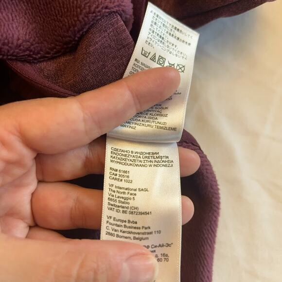 The North Face Women's Cozy Outdoor Slacker Full Zip Jacket Fig Size S Oversized - Picture 12 of 12